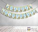 Peter Rabbit Printable Banner - Happy Birthday