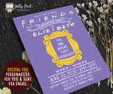 FRIENDS TV Show Graduation Party Invitation The One Where They Graduate
