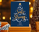 2020 Christmas Holiday Greeting Card on a Pandemic, Quarantine, Isolation - Digital Download