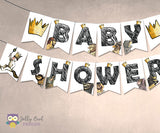 Where The Wild Things Are Baby Shower Printable Banner