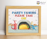 Dragons Love Tacos Party Signs Bundle Set