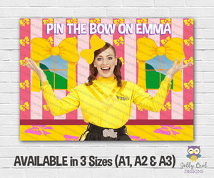 The Wiggles Themed Party - Pin The Bow