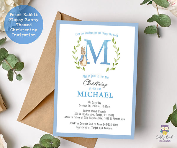 Personalised Peter Rabbit Invitations Jemima 1st Birthday Party Invites Personalised Peter Rabbit Invitations Jemima 1st Birthday Party Invites
