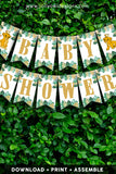 The Lion King Baby Shower Banner Buntings