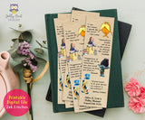 Storybook Themed Baby Shower Bookmark Famous Quotes-Personalized