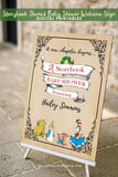Storybook Party Welcome Sign