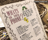 Storybook Book Themed Baby Shower - What's On Your Phone Game