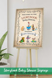 Classic Storybook Baby Shower Welcome Sign