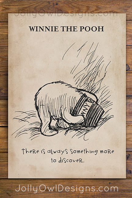 Winnie The Pooh Honey Quotes Winnie The Pooh Wood Tea Box Classic Pooh