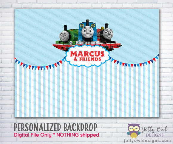 Bluey Birthday Party Backdrop Banner - Digital Printable – Jolly Owl Designs