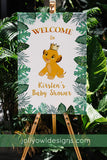 The Lion King Baby Shower Sign - Personalized Welcome Sign