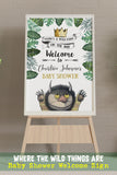 Where The Wild Things Are Baby Shower Party - Welcome Sign