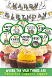 Where The Wild Things Are Cupcake Toppers for Birthday Party