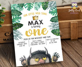 Where The Wild Things Are Birthday Party Invitation