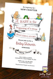 Classic Storybook Themed Baby Shower Invitation