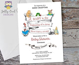 Classic Storybook Themed Baby Shower Invitation