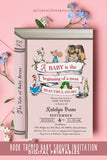 Storybook Themed Baby Shower Invitation -Printable